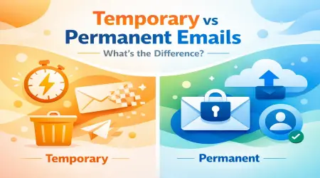 Temporary vs. Permanent Emails: Explained Simply